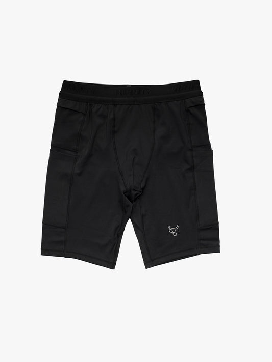 Men’s Performance Running Half Tights V1 Black