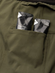 Men’s Performance Running Half Tights V1 Khaki